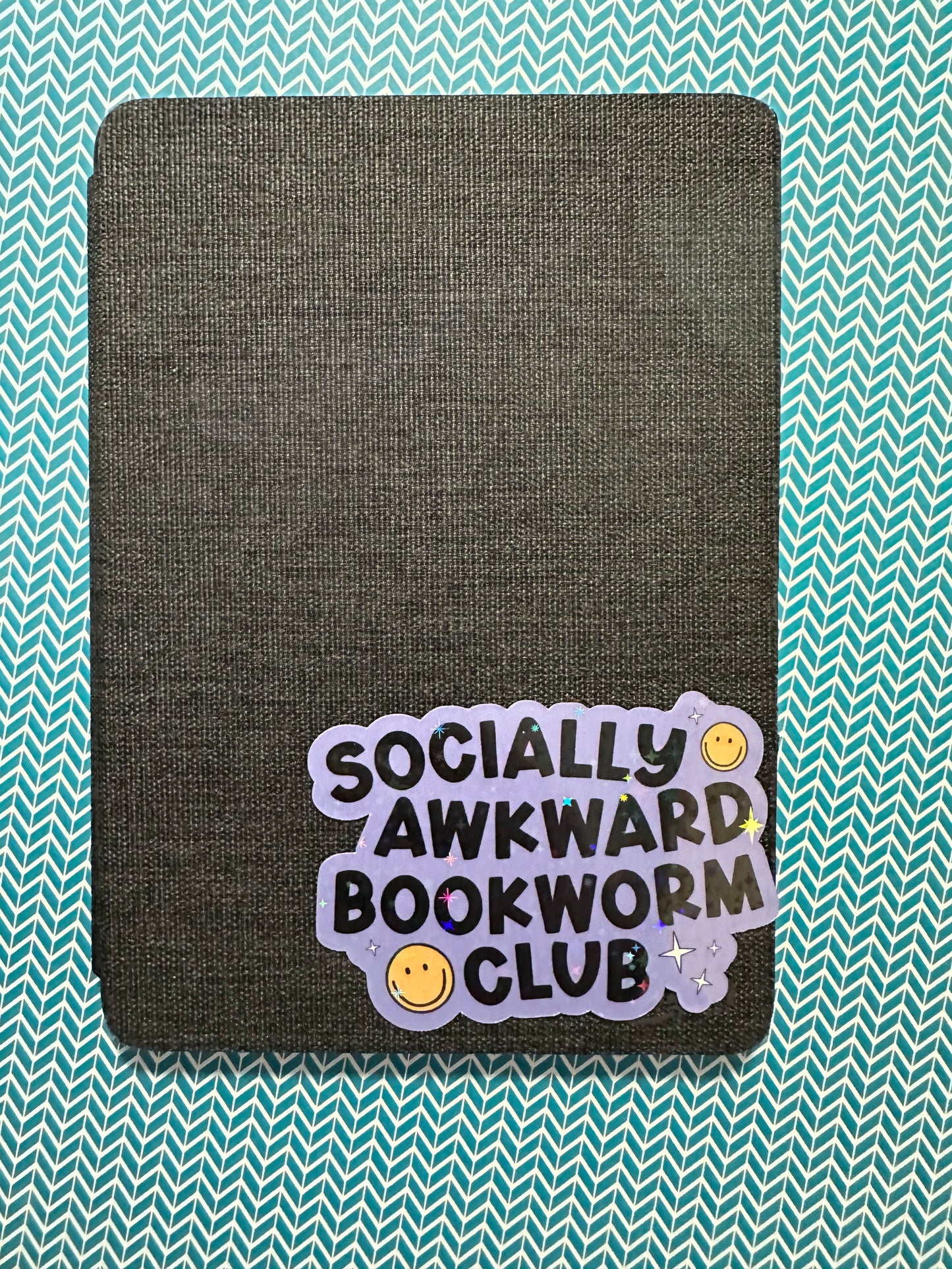 Socially Awkward Bookworm Club Sticker