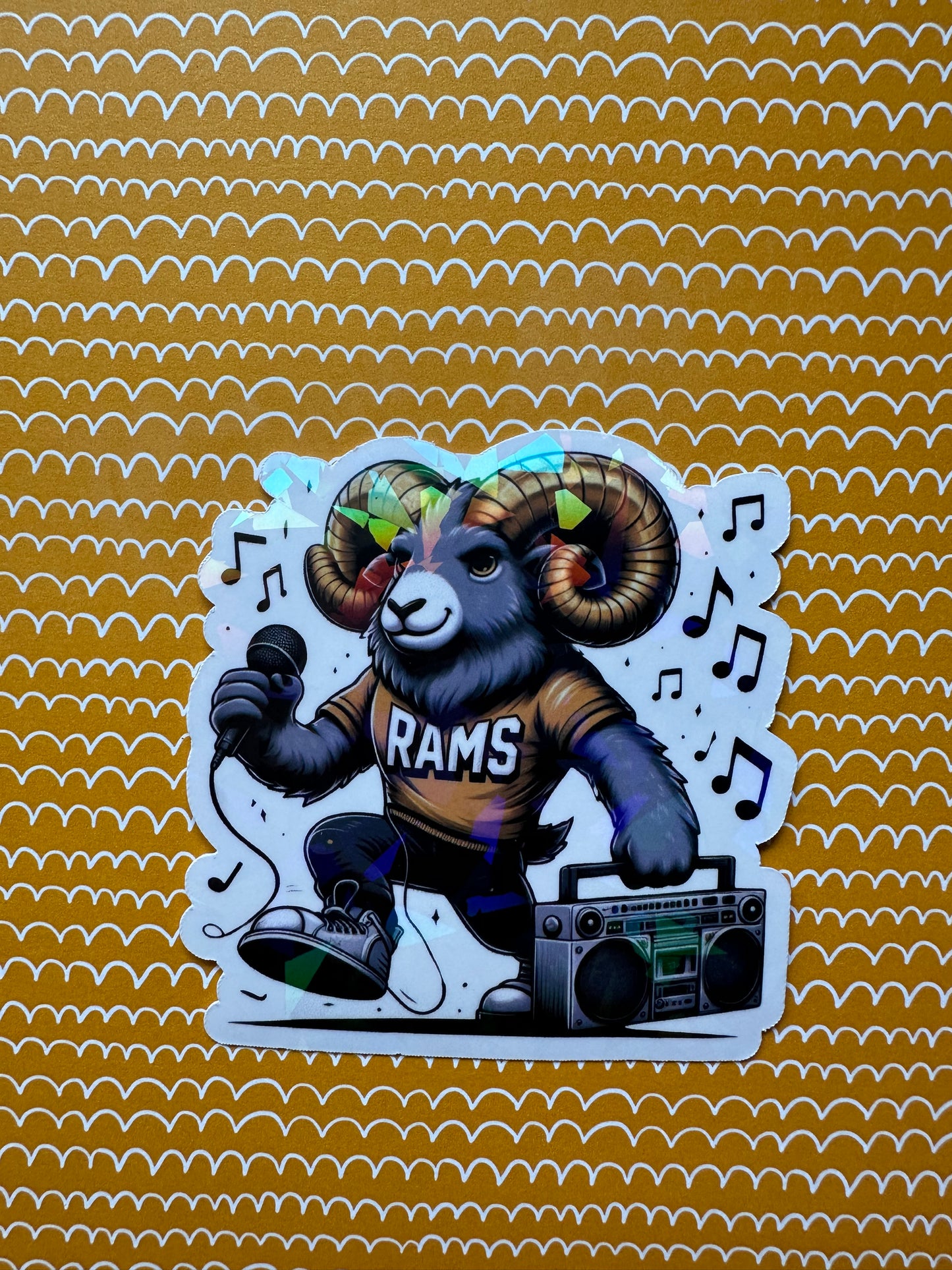 Rams Spirit Sticker