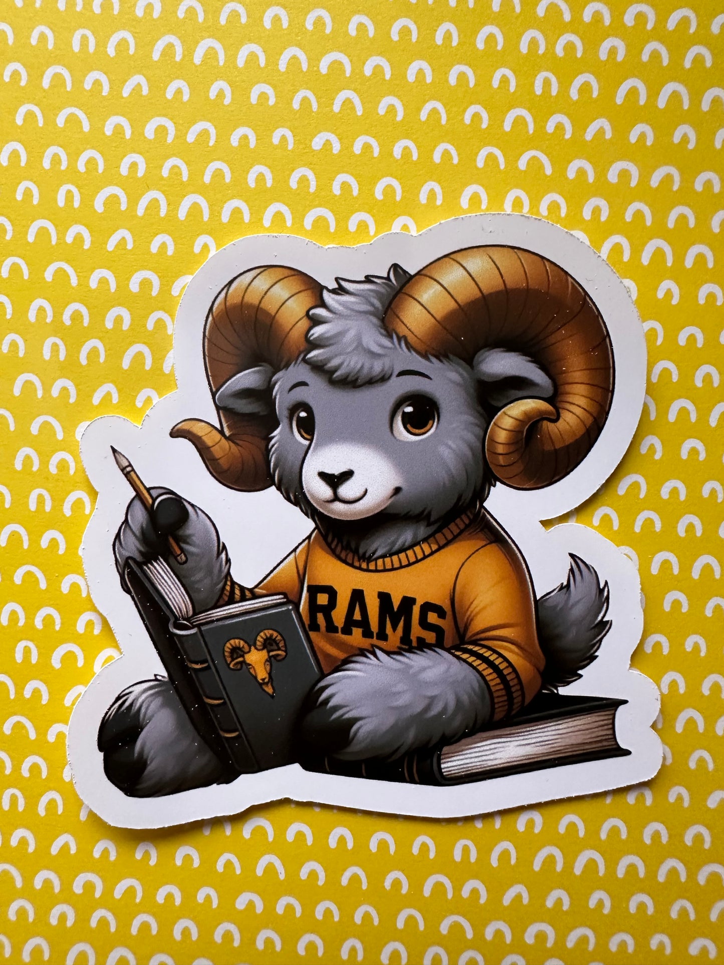 Reading Rams Sticker