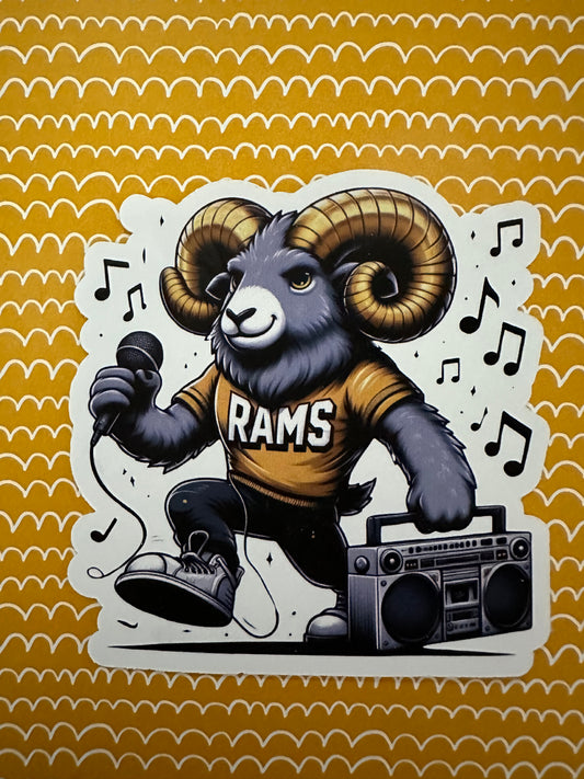 Rams Spirit Sticker