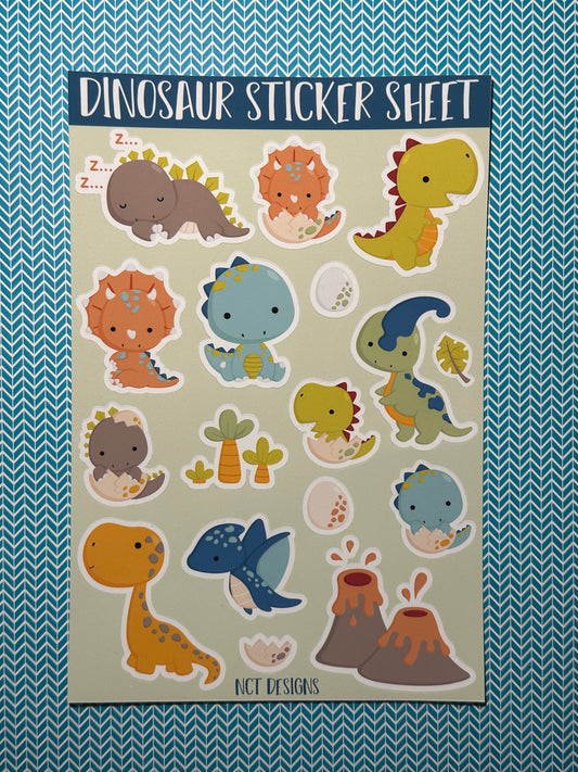 Dinosaur Sticker Set