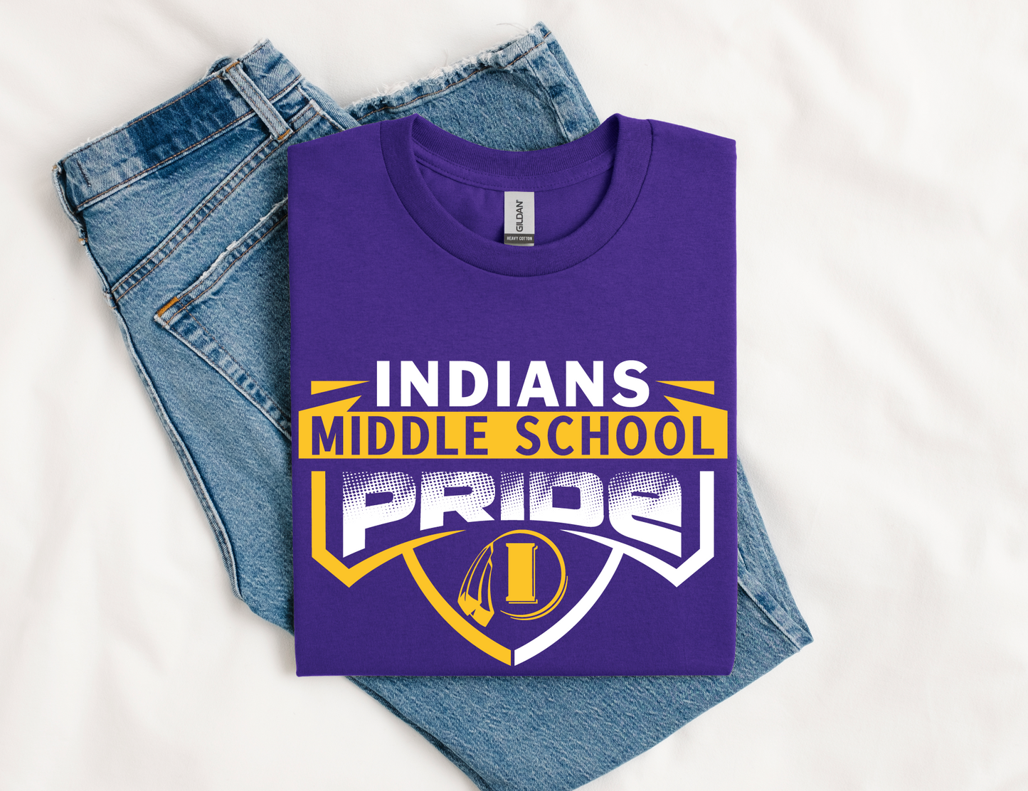 Indianola Indians School Specific Pride T-shirt  - ALL SCHOOLS