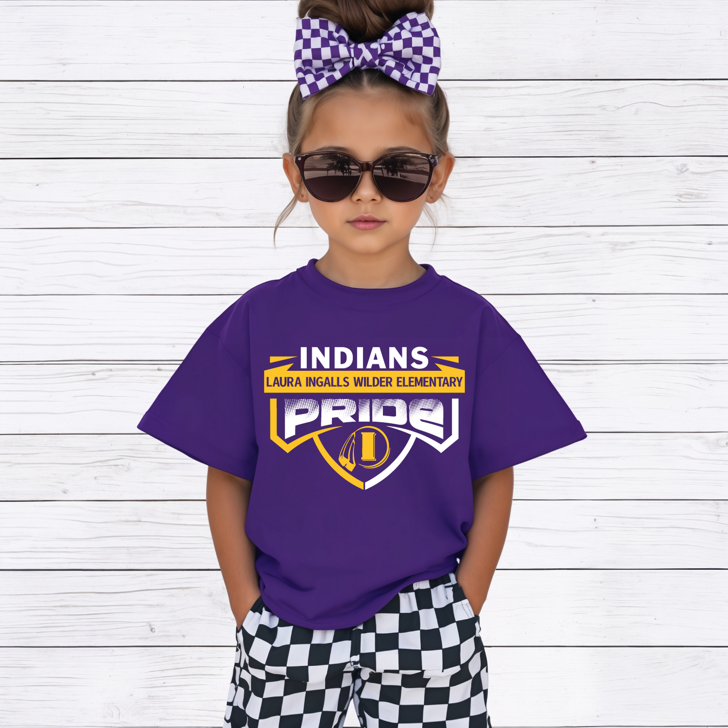 Indianola Indians School Specific Pride T-shirt  - ALL SCHOOLS