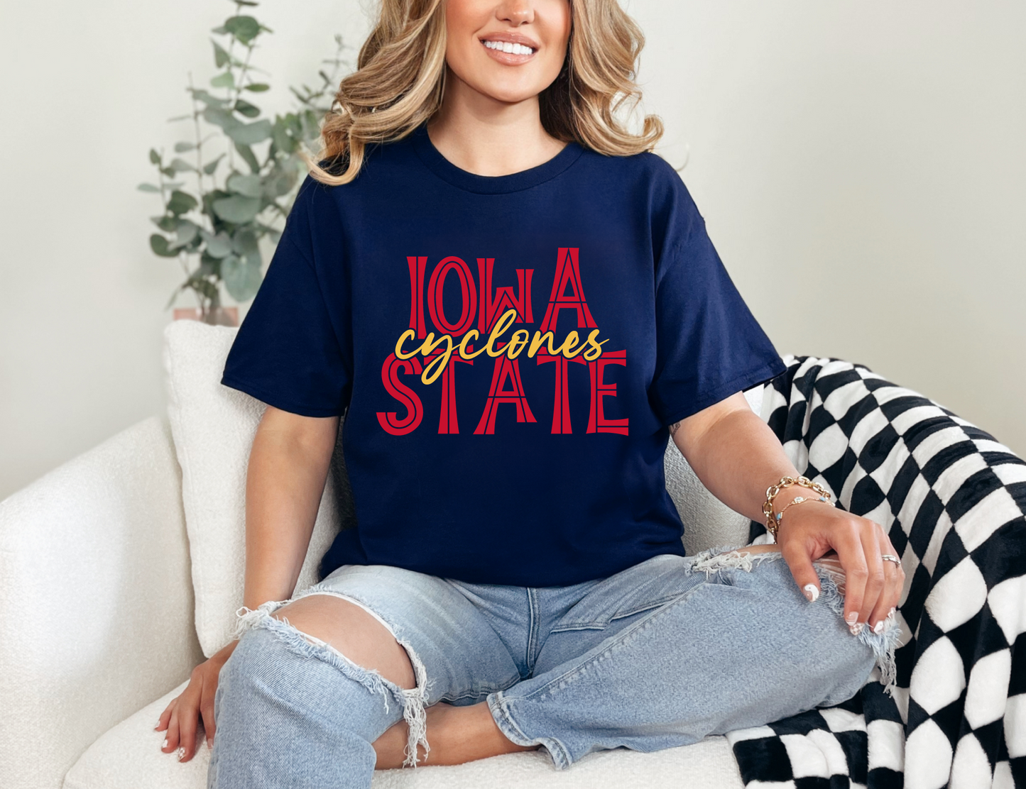 Iowa State Cyclones Overlay T-shirt