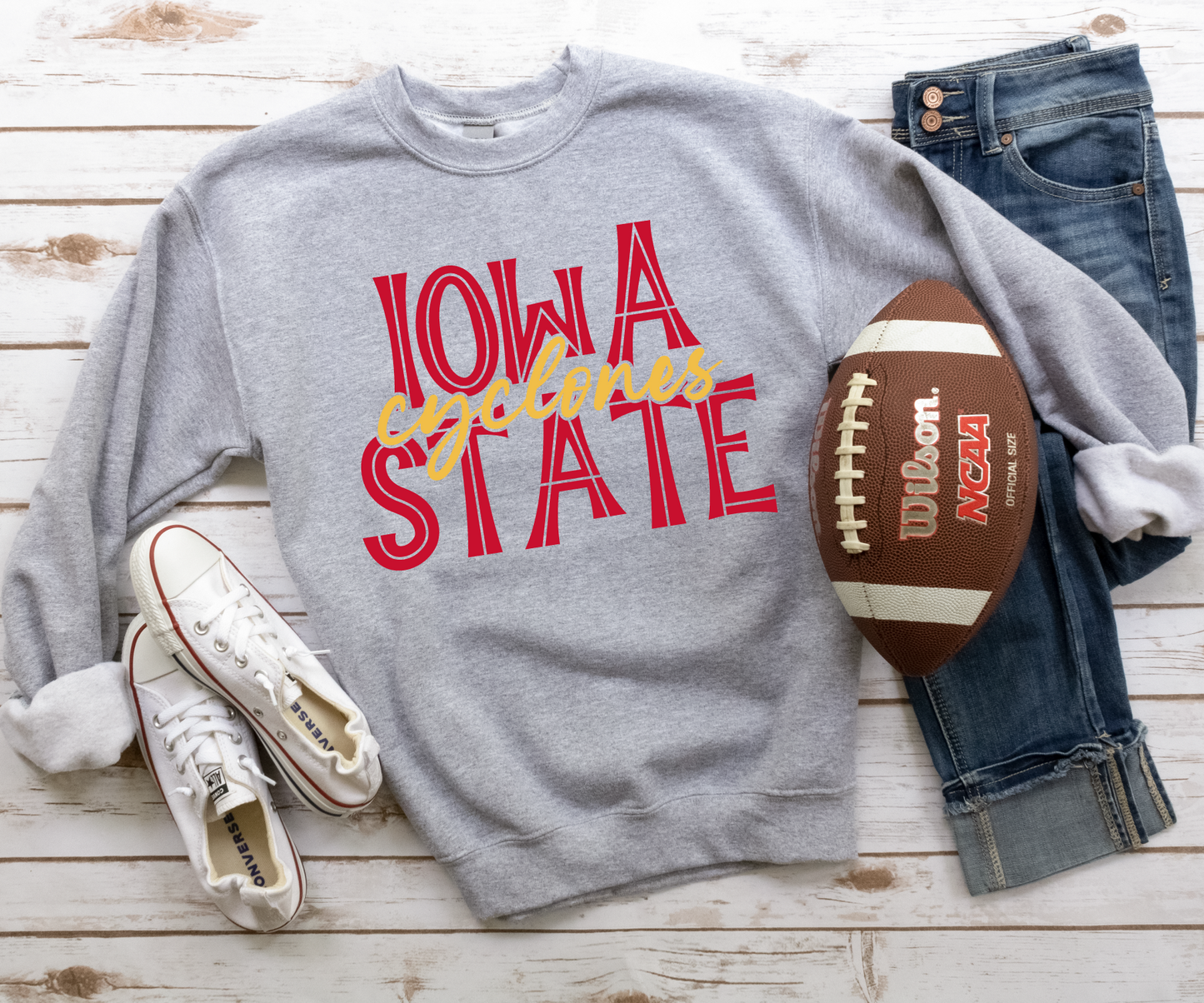 Iowa State Cyclones Overlay Sweatshirt
