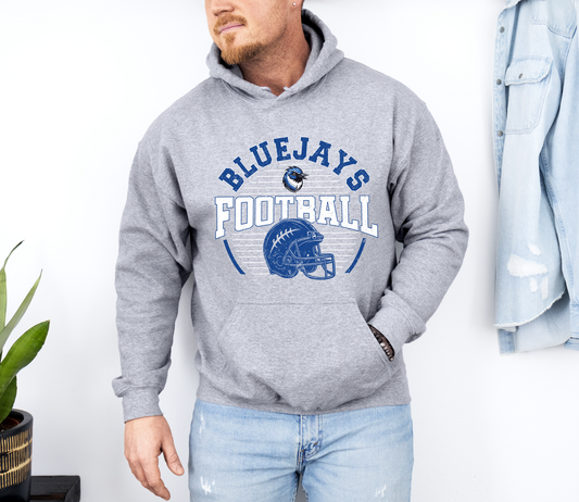 Football Vintage Bluejays Sweatshirt