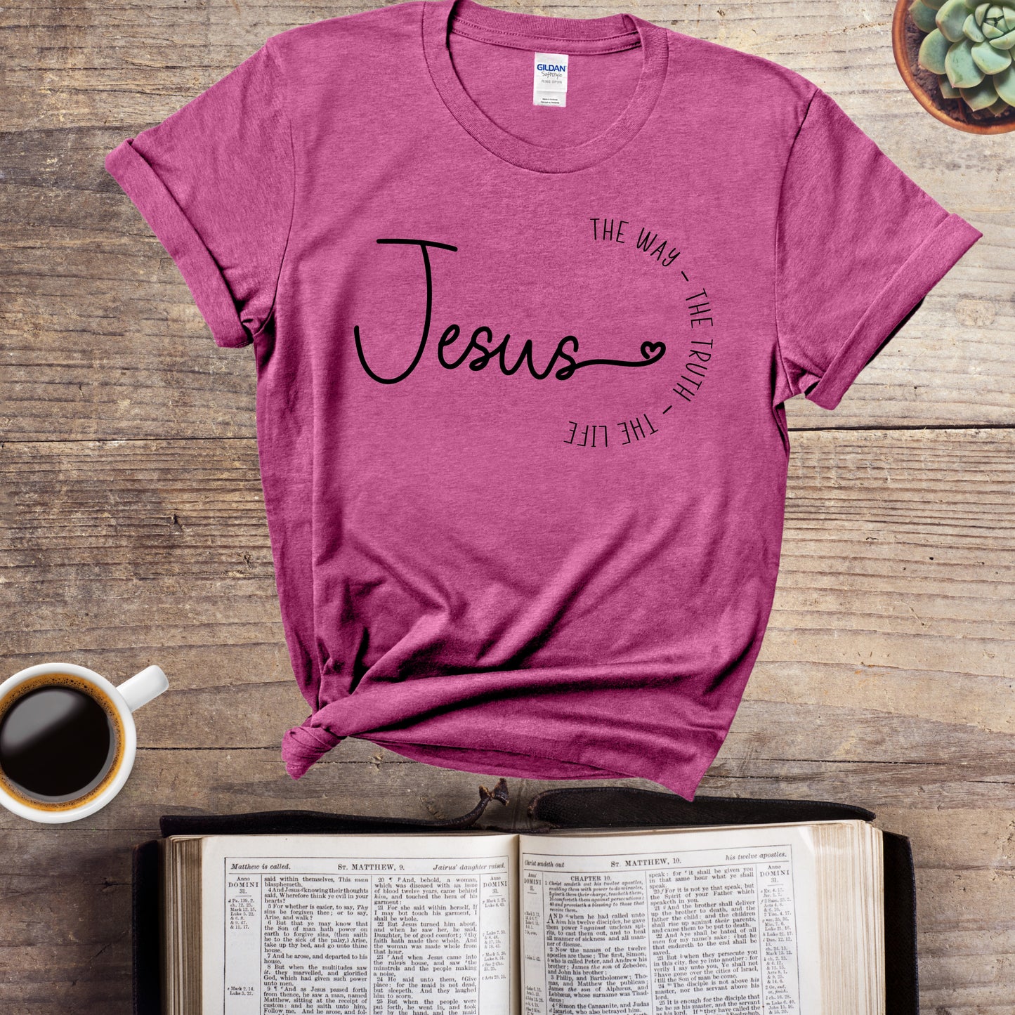 Jesus - The Way, The Truth, The Life T-shirt