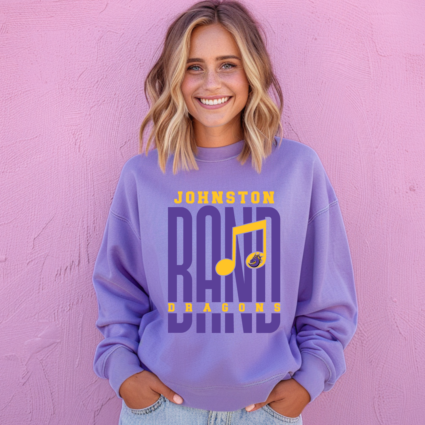 Johnston Dragons Band Premium Sweatshirt