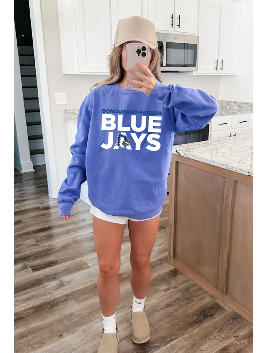 Knockout BF Bluejays Premium Sweatshirt