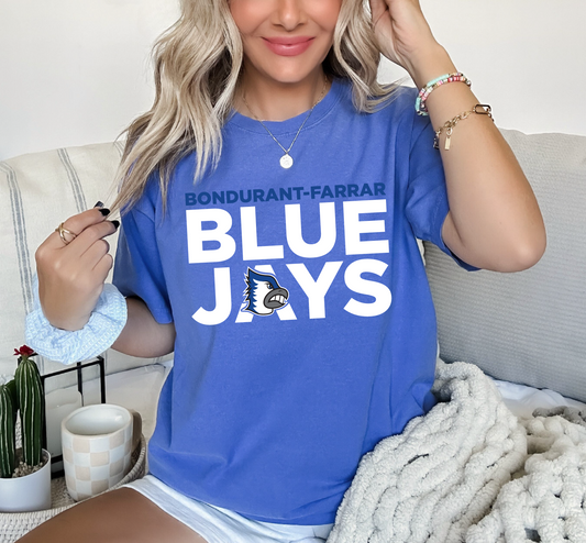 Knockout Bondurant-Farrar Bluejays T-shirt