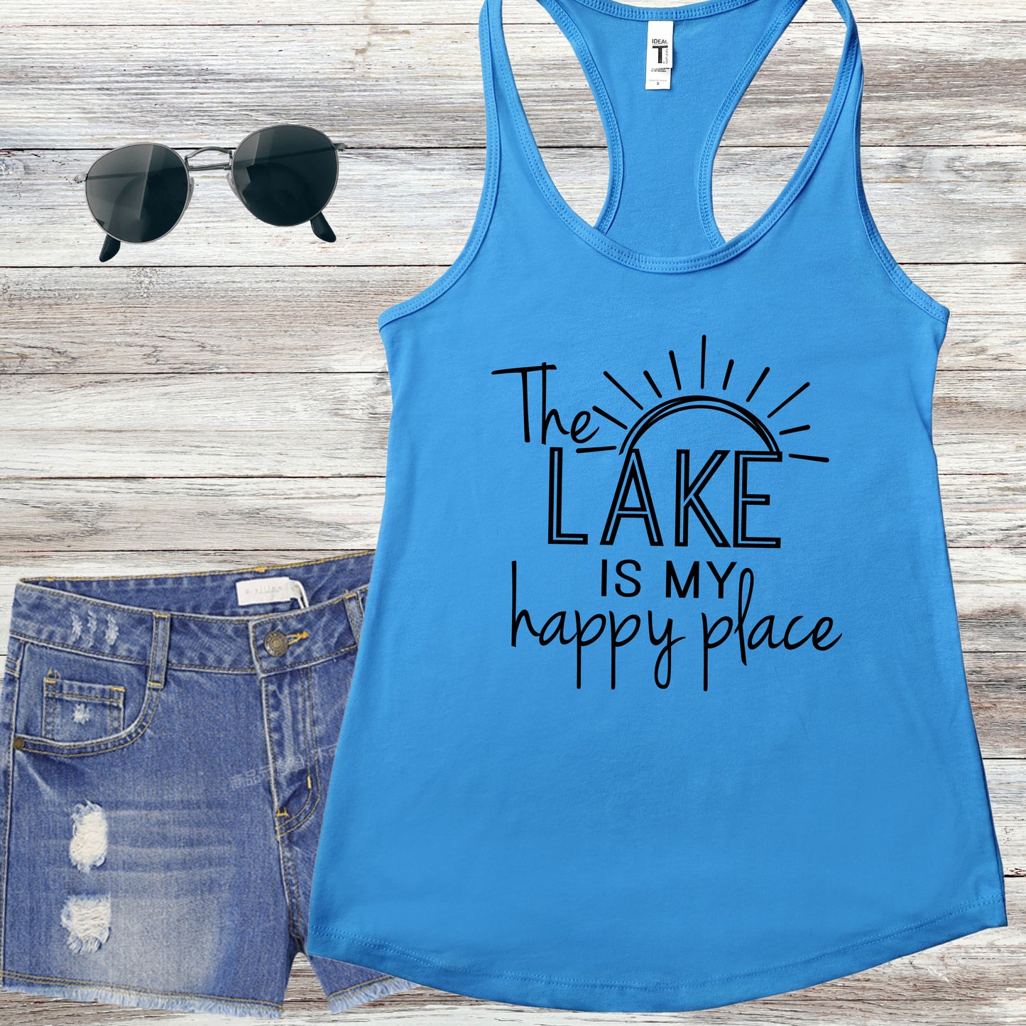 The Lake is my Happy Place Tank