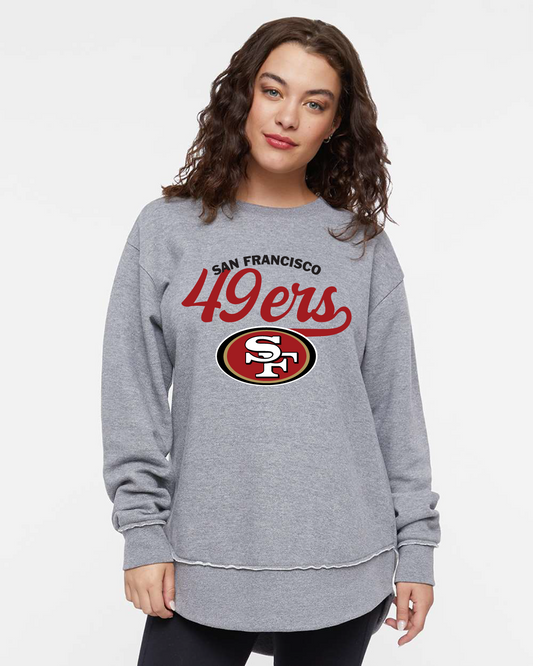Vintage 49ers Tunic Sweatshirt