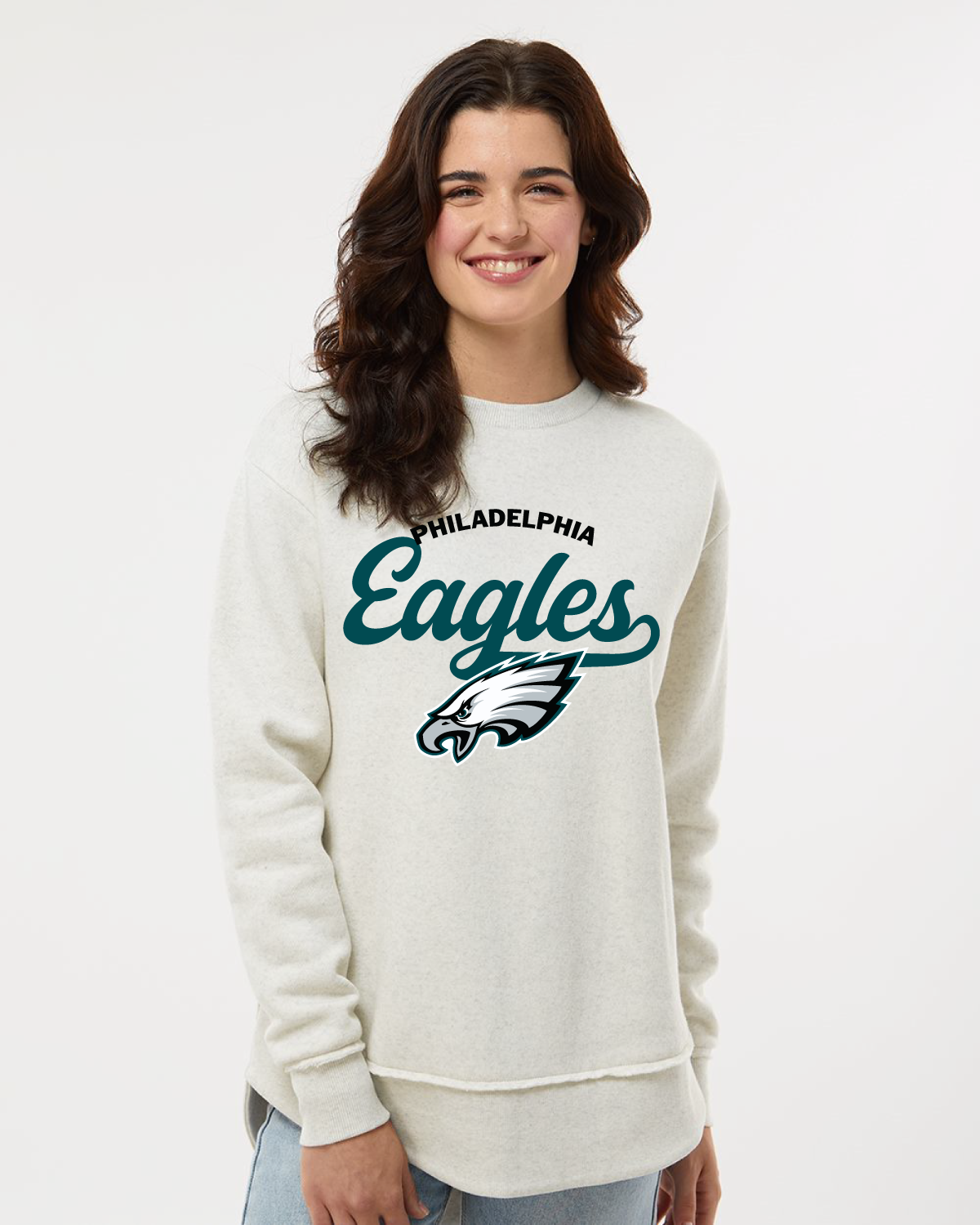 Vintage Eagles Tunic Sweatshirt