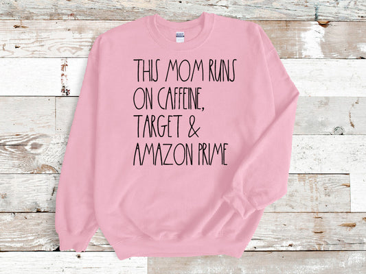 This Mom Runs Sweatshirt