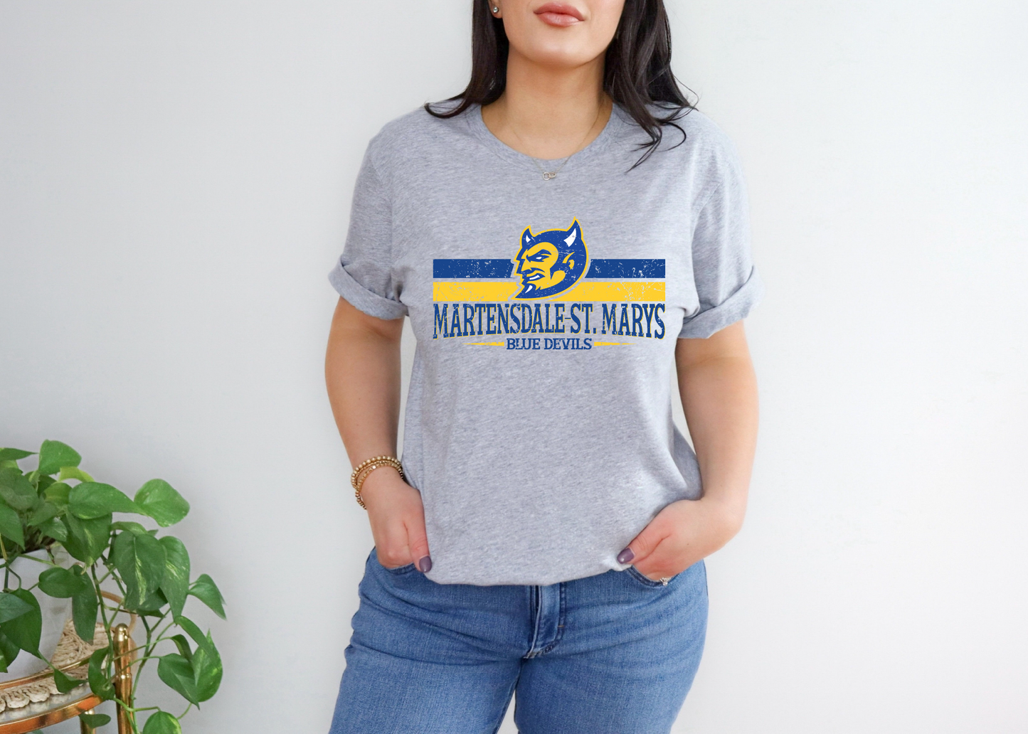 MSTM Blue Devils Linear T-Shirt