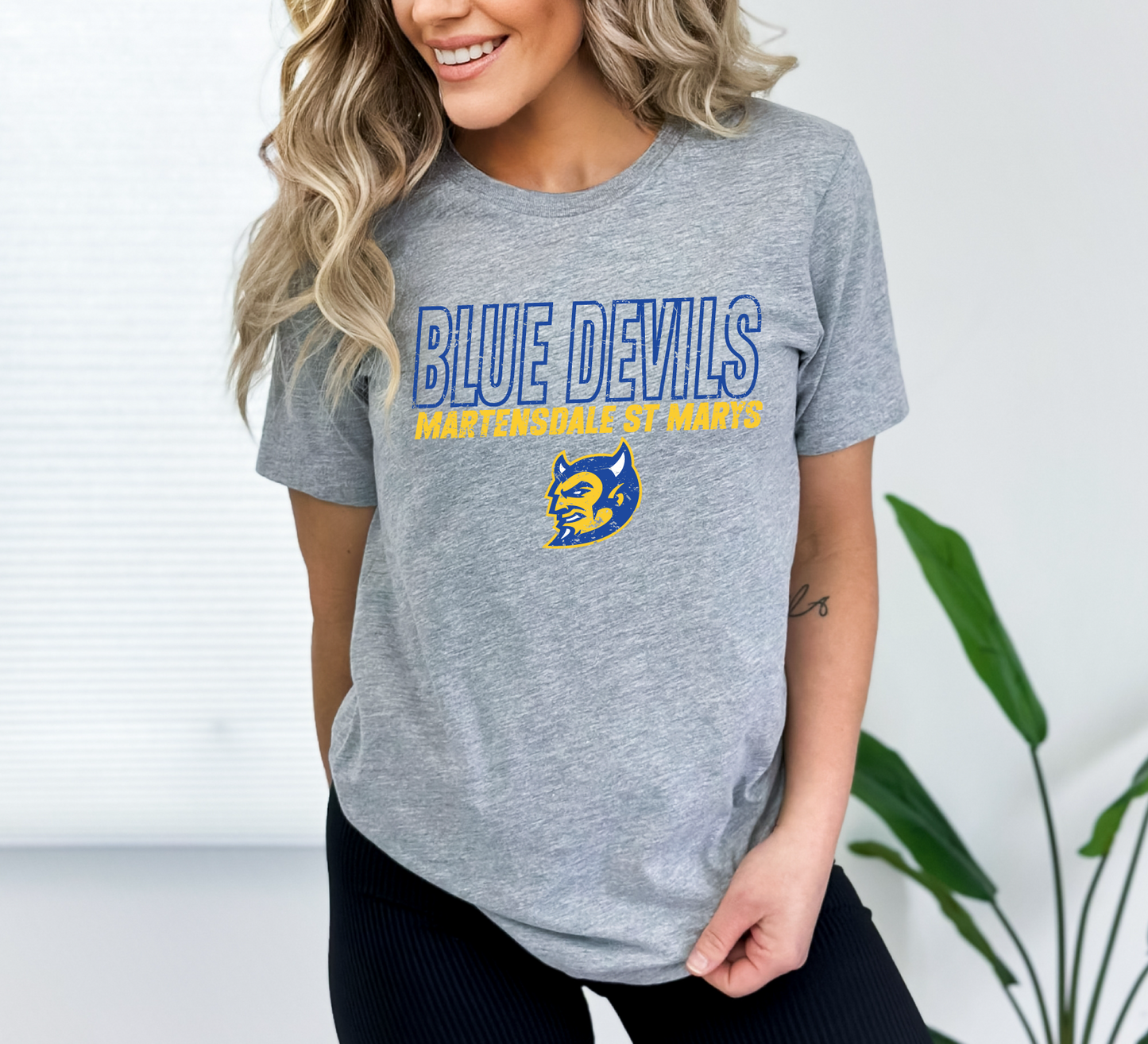 MSTM Blue Devils Outline T-Shirt