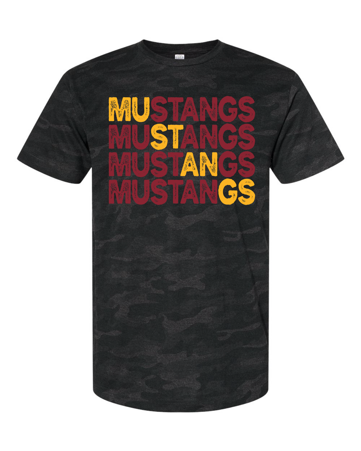Mustangs Camo T-shirt