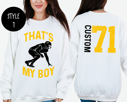 That's My Boy Rams Football Sweatshirt