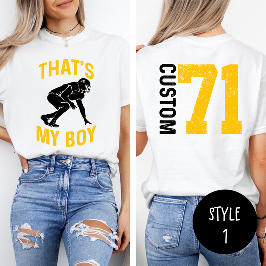 That's My Boy Rams Football T-shirt