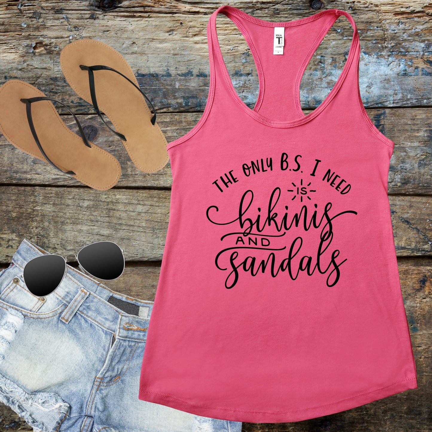 Bikinis and Sandals Tank