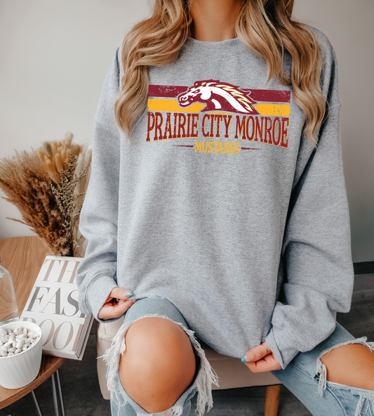 PCM Mustangs Linear Sweatshirt