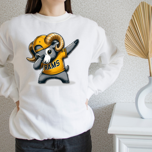 Dabbing Rams Sweatshirt