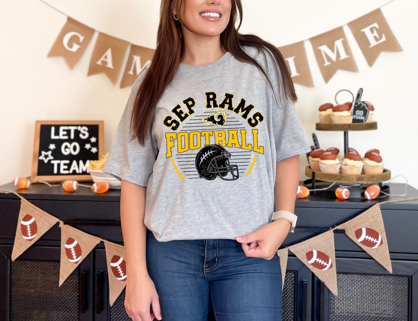Football Vintage SEP Rams T-shirt