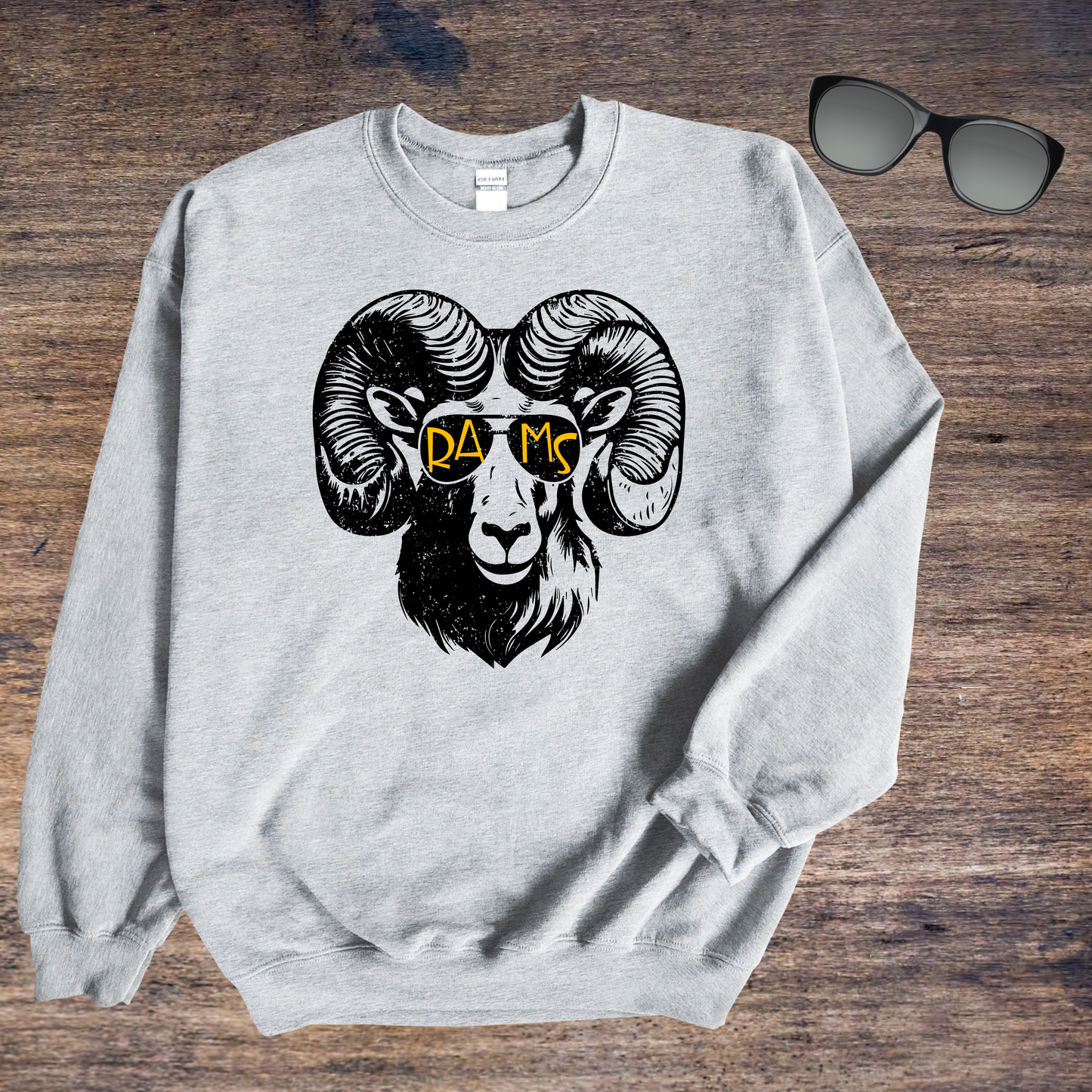 Rams Sunglasses Sweatshirt