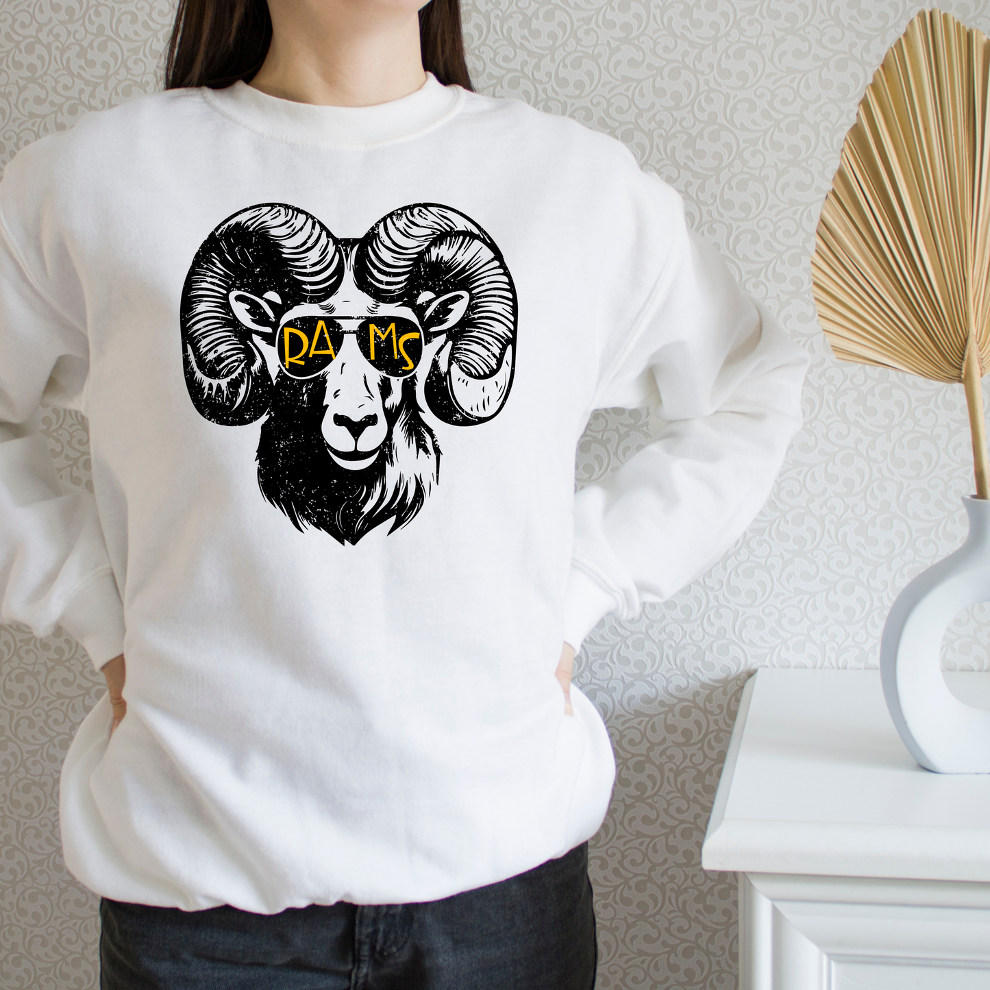 Rams Sunglasses Sweatshirt