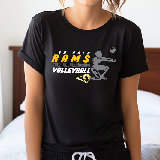 SEP Rams Volleyball Shadow T-shirt