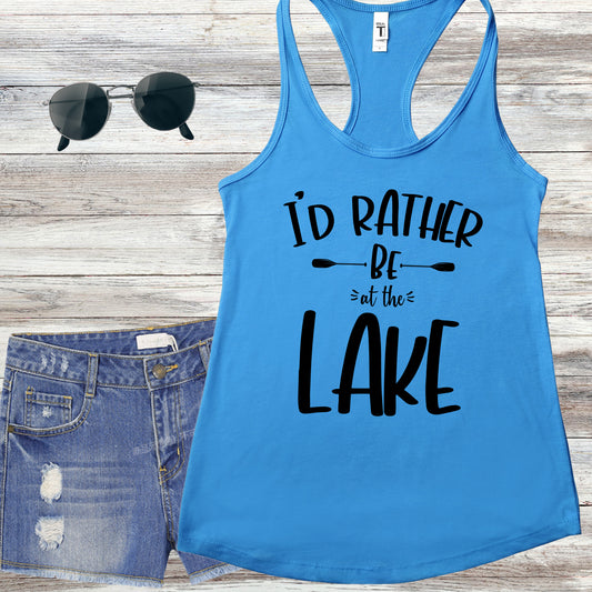 I'd Rather Be at the Lake Tank