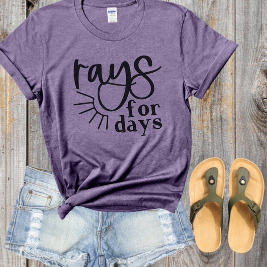 Rays for Days T-shirt