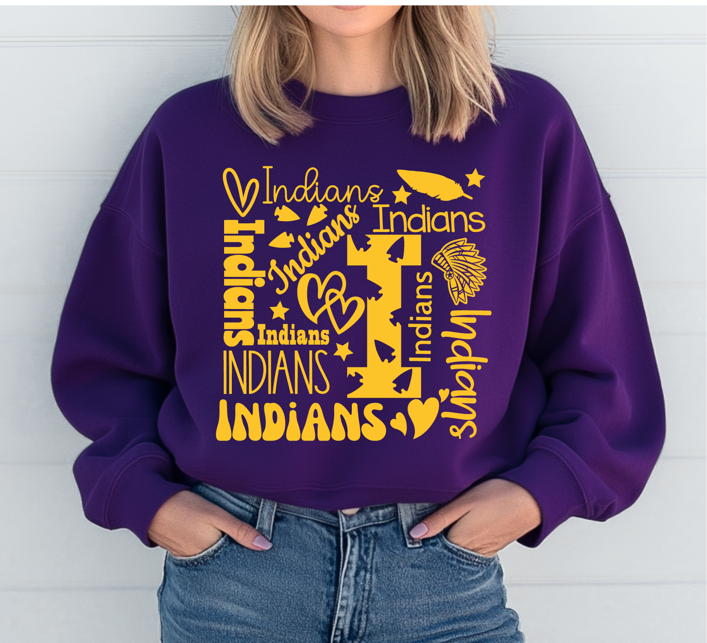 Repeating Indians Sweatshirt