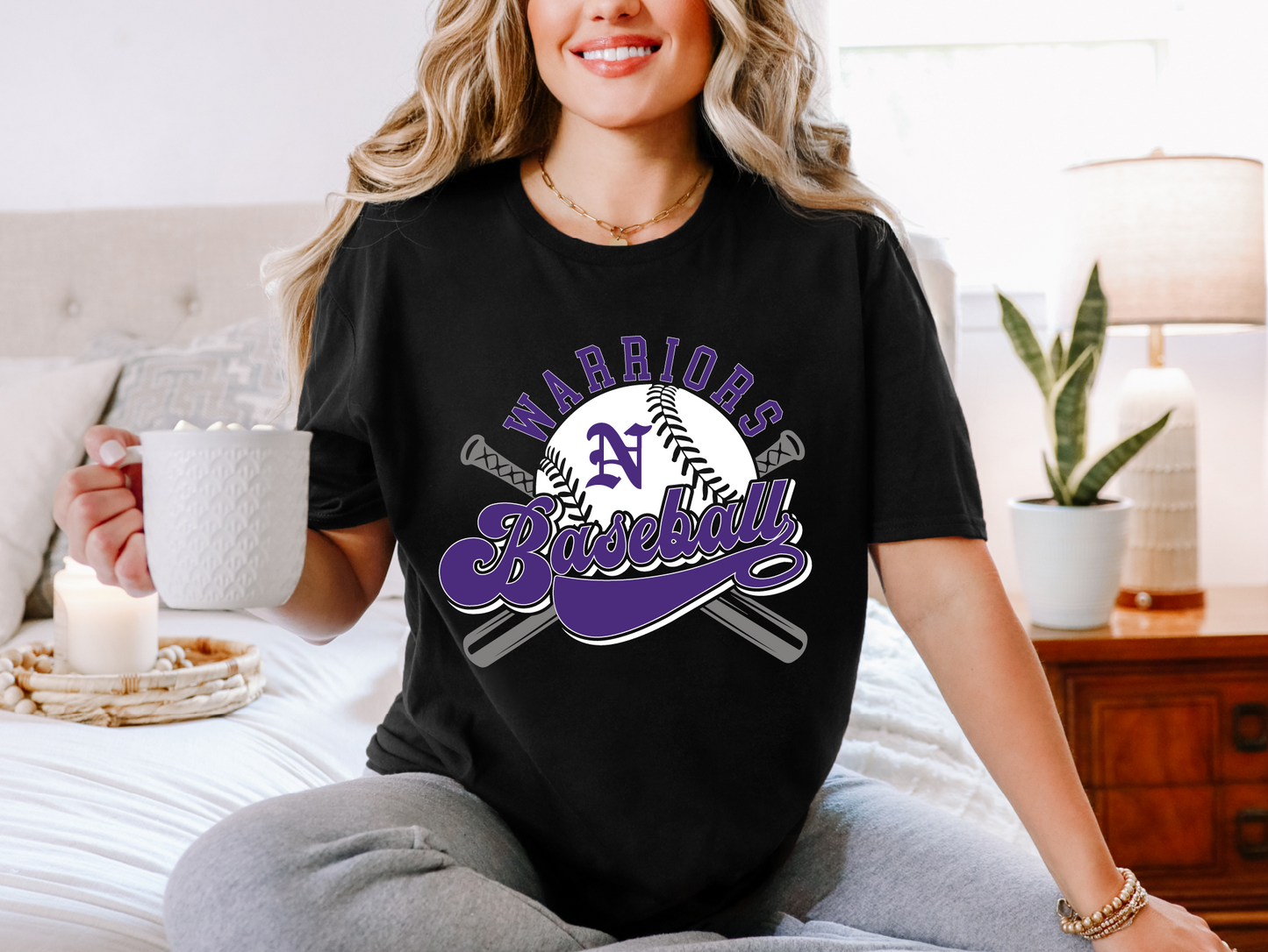 Norwalk Warriors Retro Baseball T-shirt