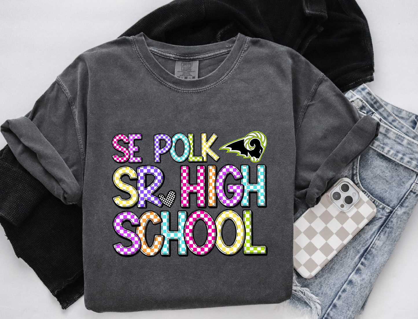 Bright Check SEP School Specific T-shirt