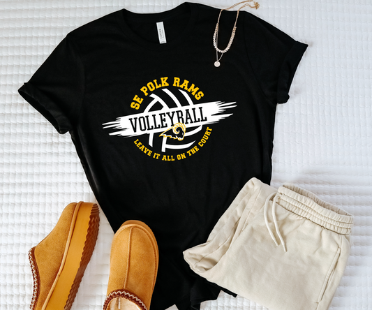 SE Polk Rams Volleyball T-shirt