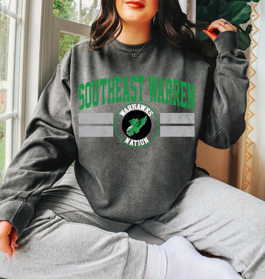 Southeast Warren Warhawks Nation Premium Sweatshirt
