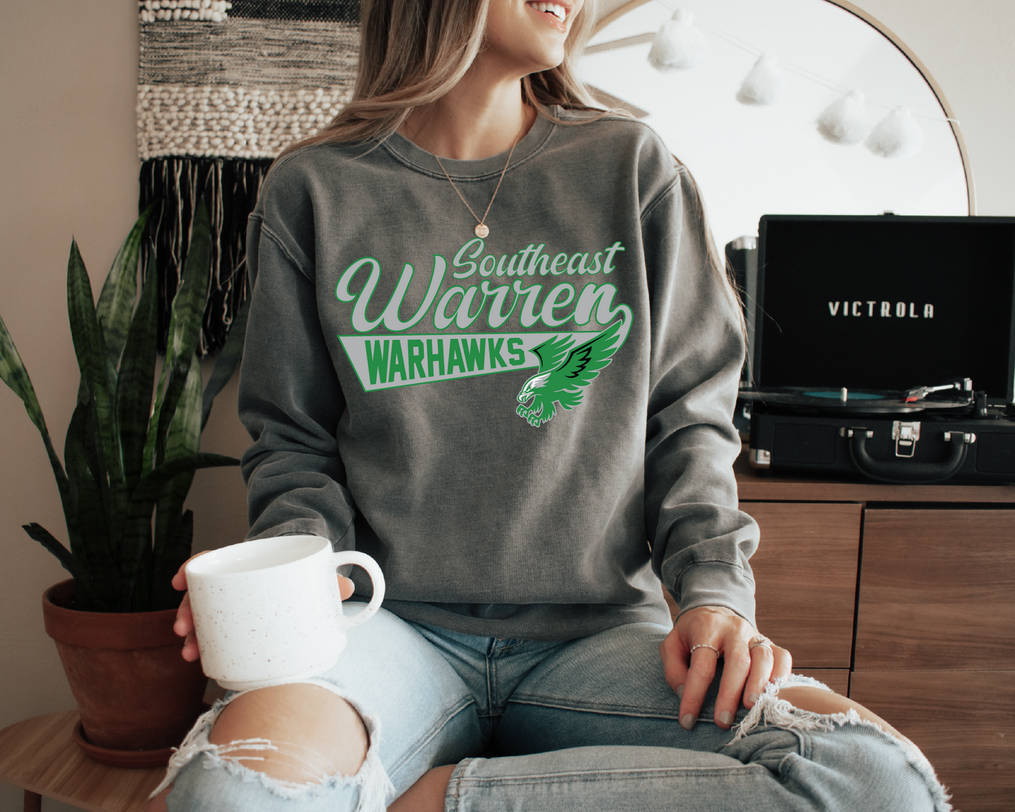 Southeast Warren Vintage Flag Premium Sweatshirt
