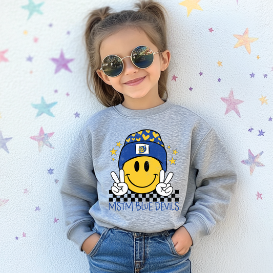 MSTM Smiling Beanie Sweatshirt