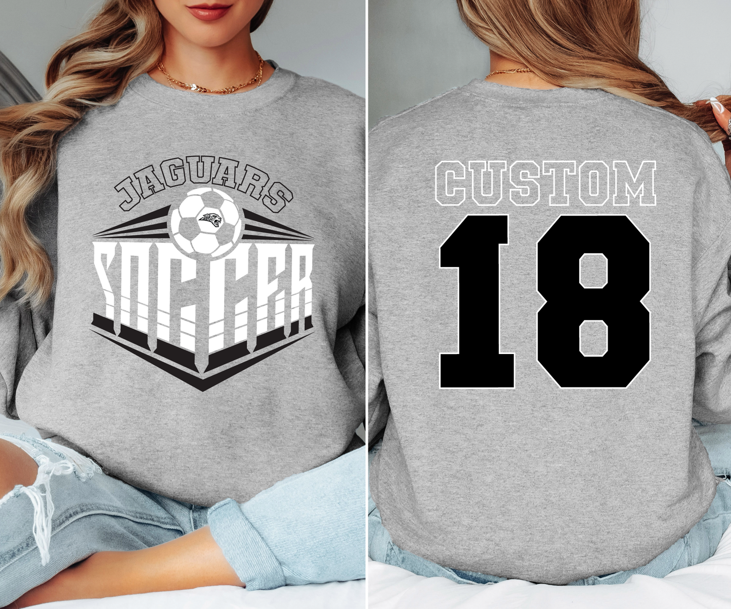 AC Jaguars Soccer Sweatshirt - Customized