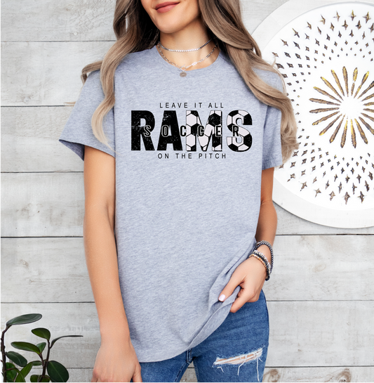 Rams Leave it All on the Pitch T-shirt
