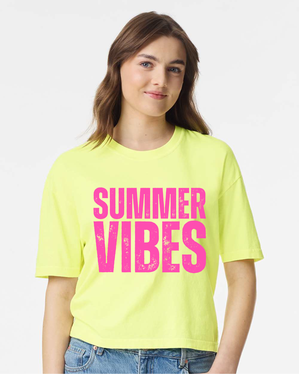 Summer Vibes T-shirt - Crop or Full