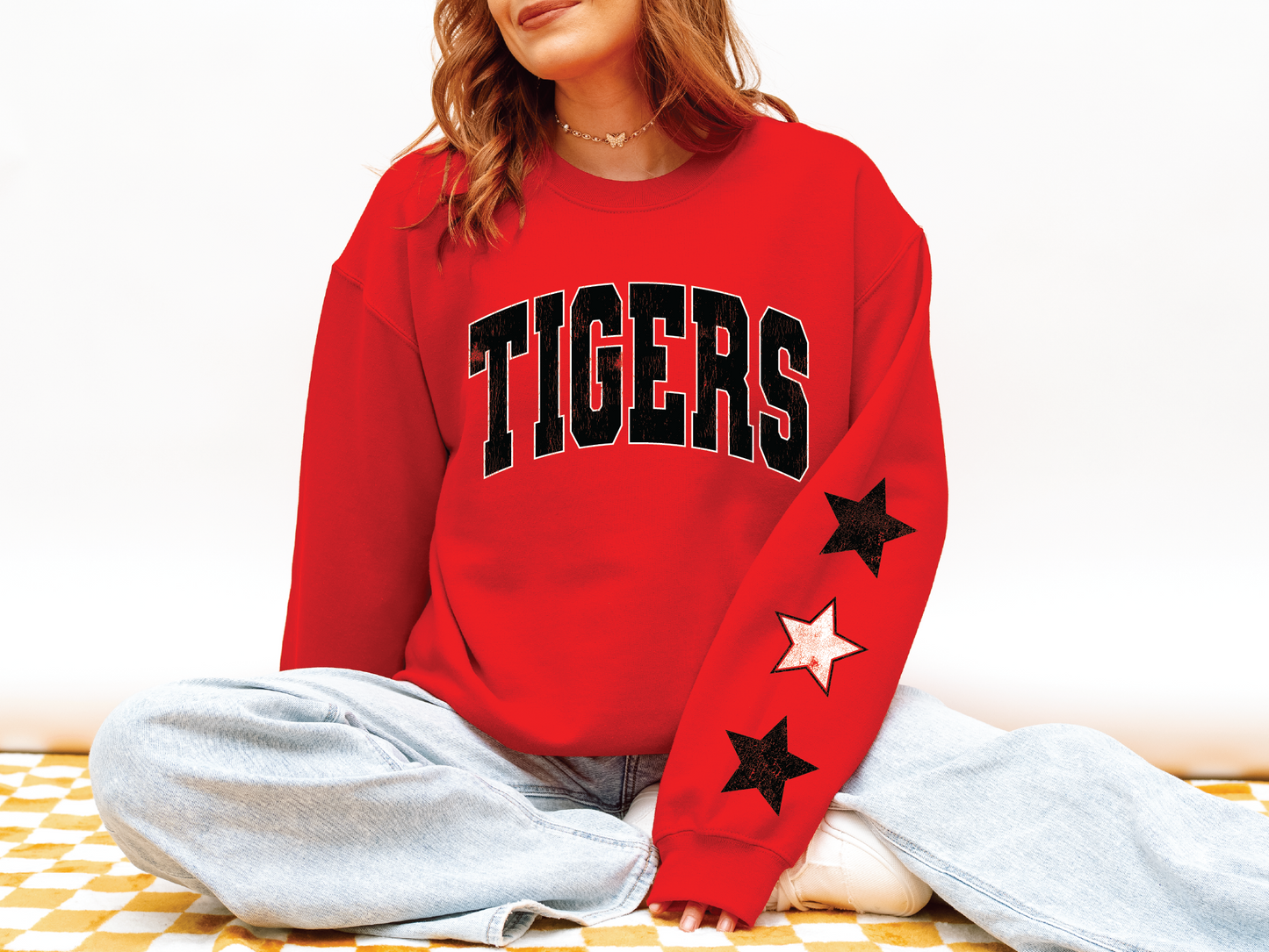 ADM Tigers Star Sleeve Sweatshirt