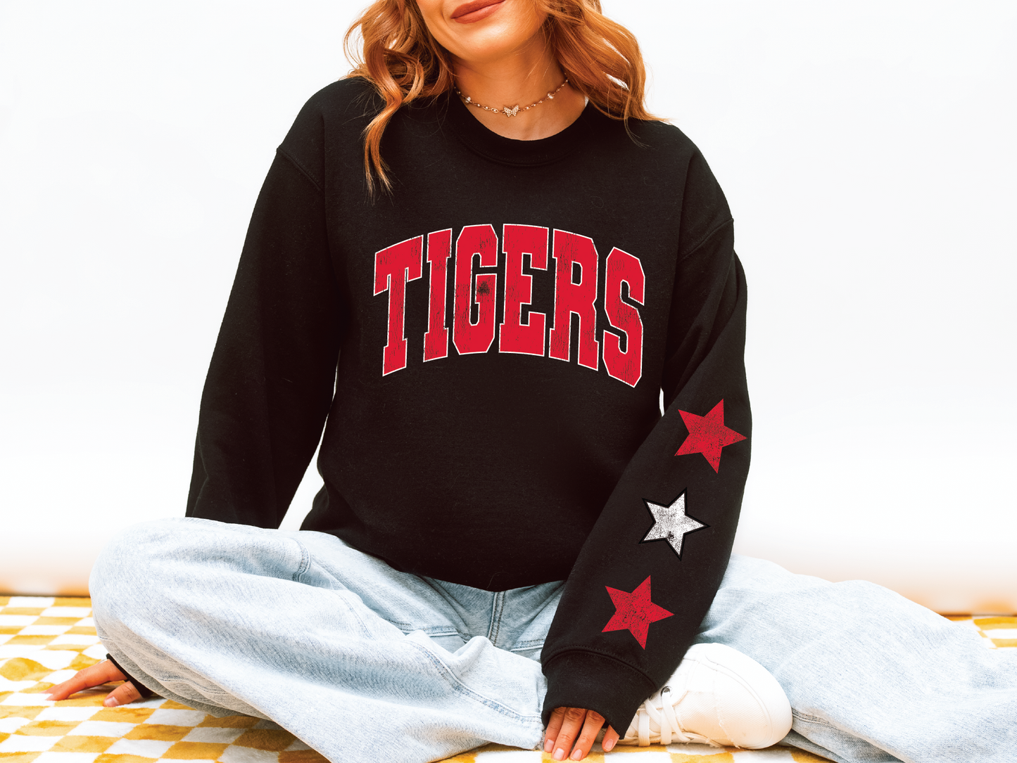 ADM Tigers Star Sleeve Sweatshirt
