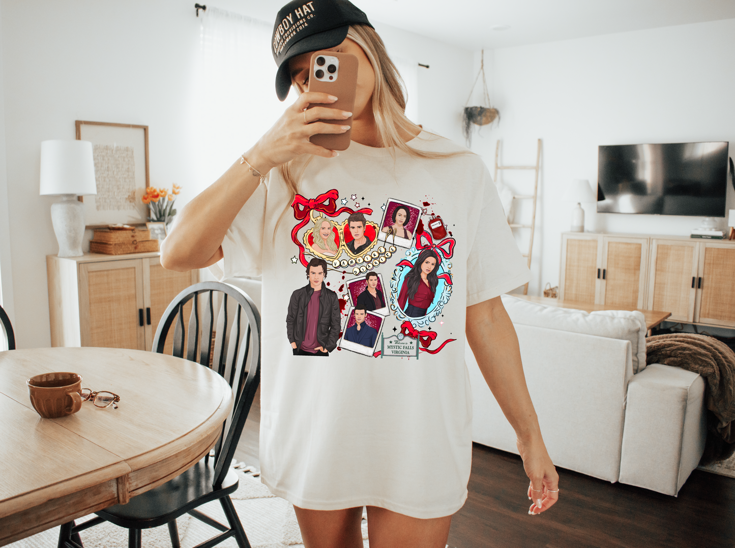 The Vampire Diaries Locket T-shirt