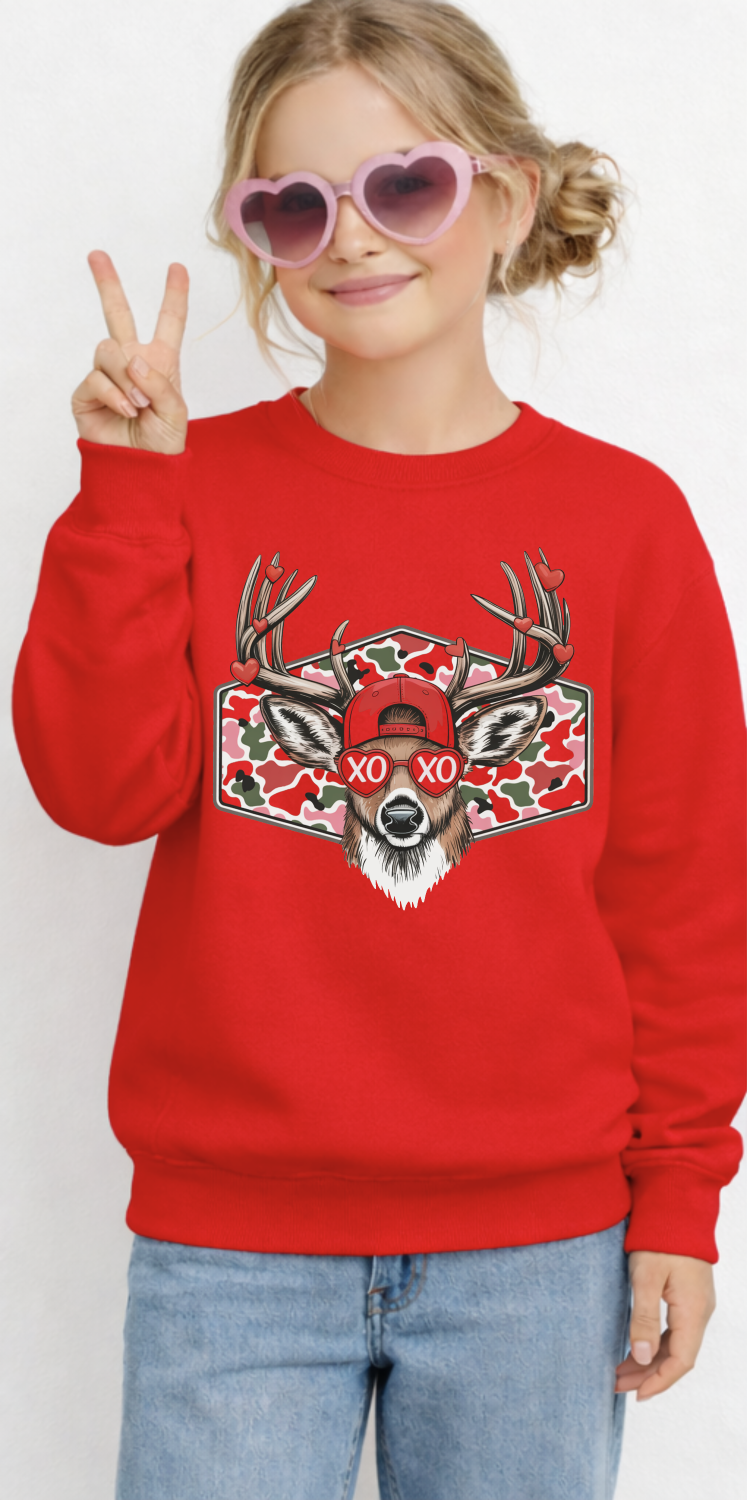 XOXO, Deer Sweatshirt