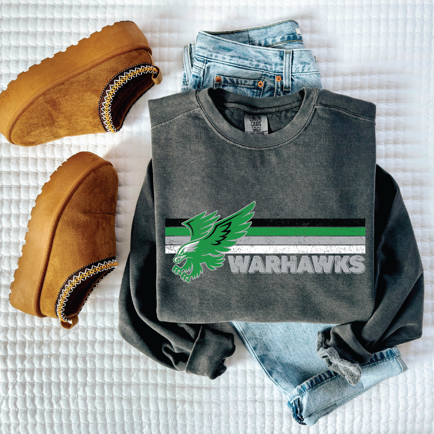 Warhawks Vintage Linear Premium Sweatshirt