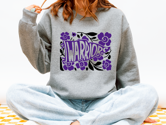 Norwalk Warriors Floral Pennant Sweatshirt