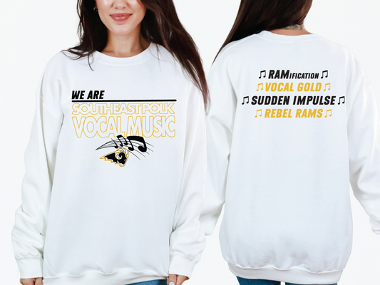 We Are SE Polk Vocal Music Sweatshirt