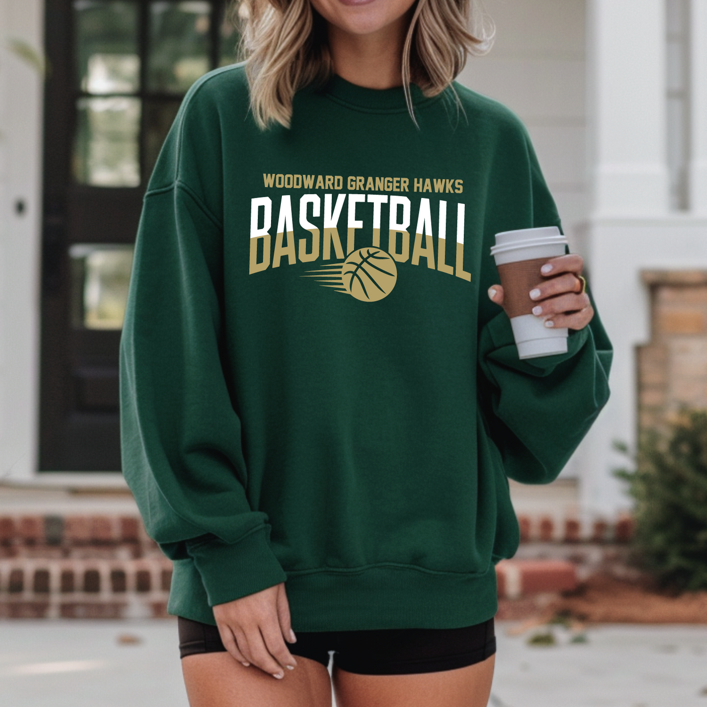 WG Hawks Basketball Sweatshirt